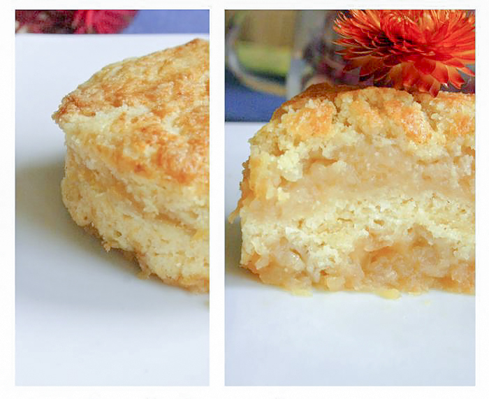 Сухой яблочный пирог