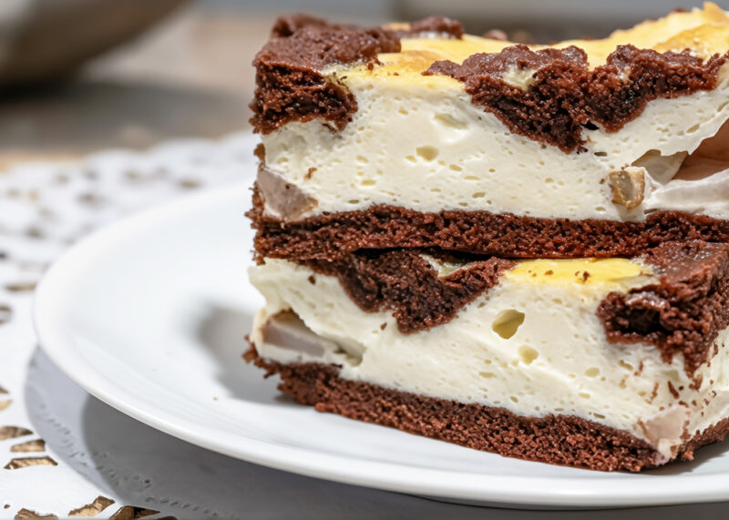 Русский шоколадный чизкейк (Russischer Zupfkuchen)