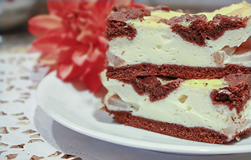 Русский шоколадный чизкейк (Russischer Zupfkuchen)