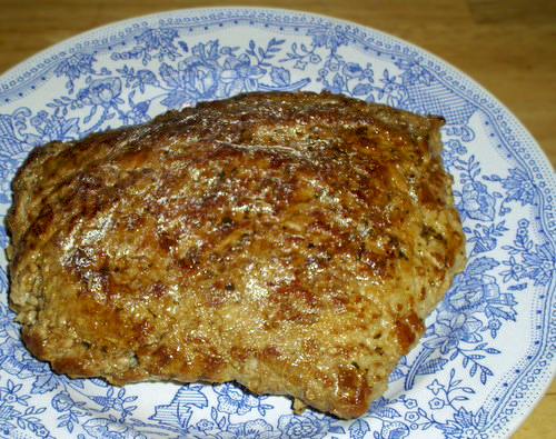 Мясо, фаршированное грибами