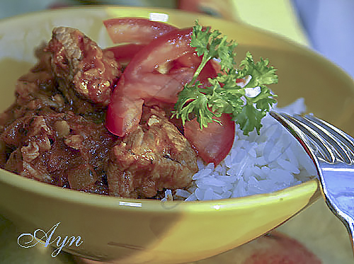 Свинина с чечевицей по-венгерски