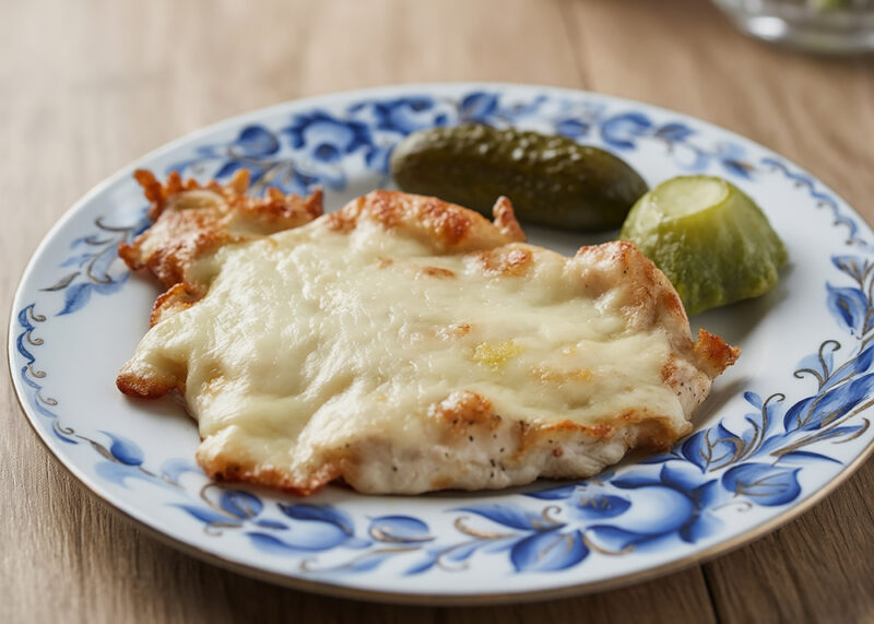 Куриная грудка под сыром