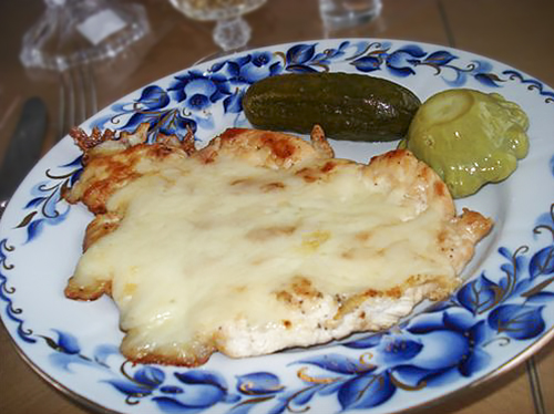 Куриная грудка под сыром