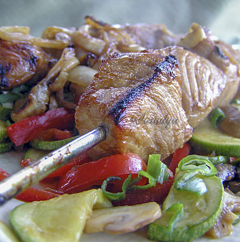 Мясо в медово-хойсиновом маринаде