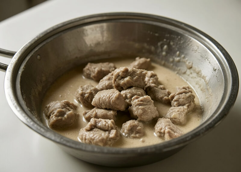 Мясо со смородиной