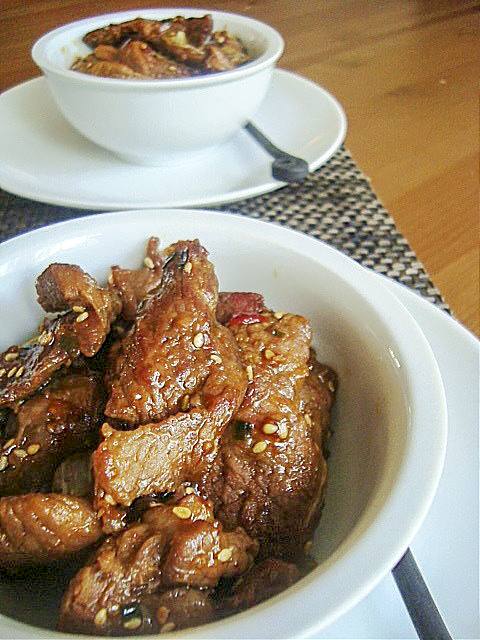 Баранина по-монгольски