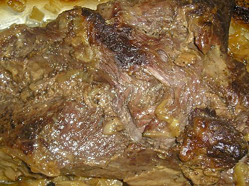 Говядина на луке