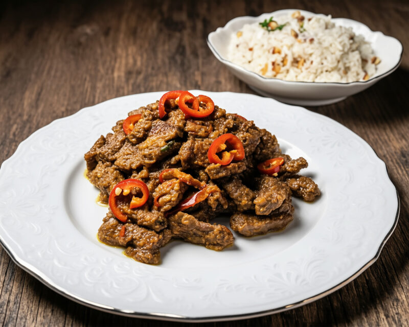 Карри из говядины
