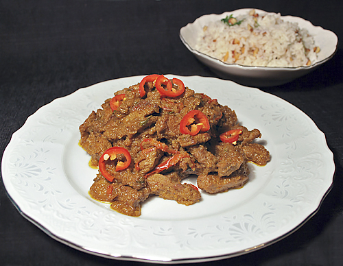 Карри из говядины