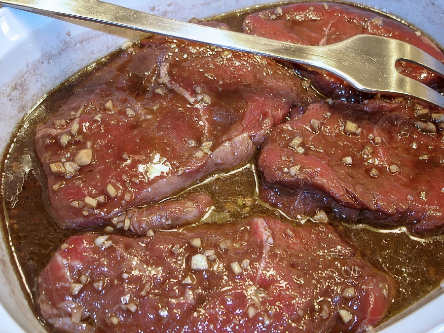 Стейк Верциано (Grilled Beef Steak Verciano)