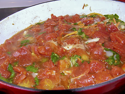 Говяжьи ножки по-милански (Ossobuco alla milanese) с томатами