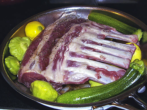 Бараньи котлеты на косточке