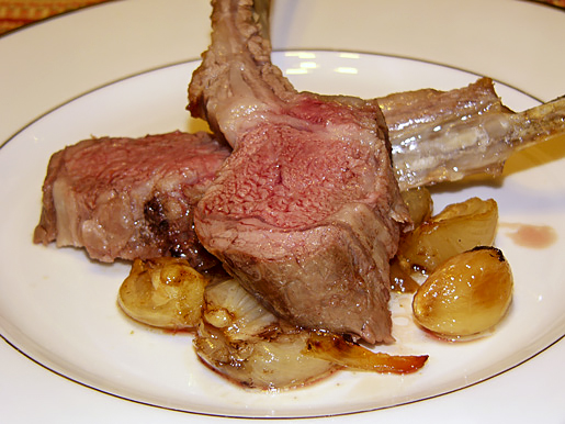 Бараньи котлеты на косточке