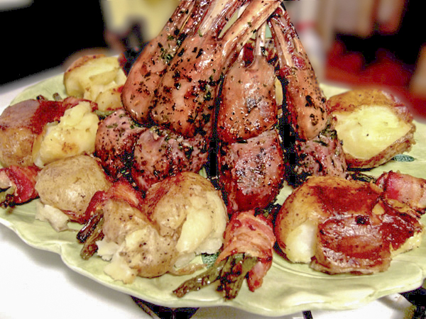 Бараньи pёбрышки с бальзамическим соусом