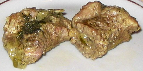 Рулетики из говядины