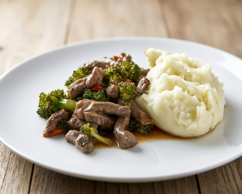 Говядина и брокколи стир-фрай (Stir-Fried Beef and Broccoli)