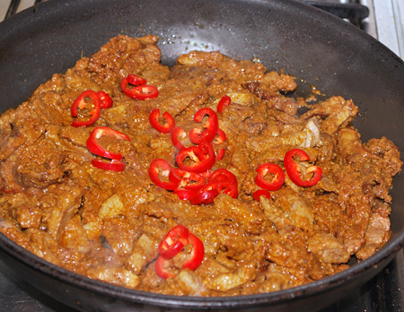 Карри из говядины