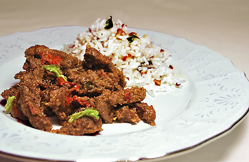 Карри из говядины