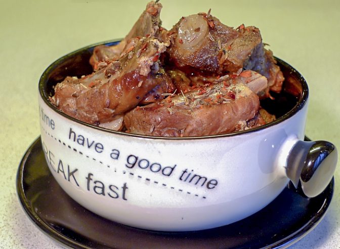 Свиные ребрышки