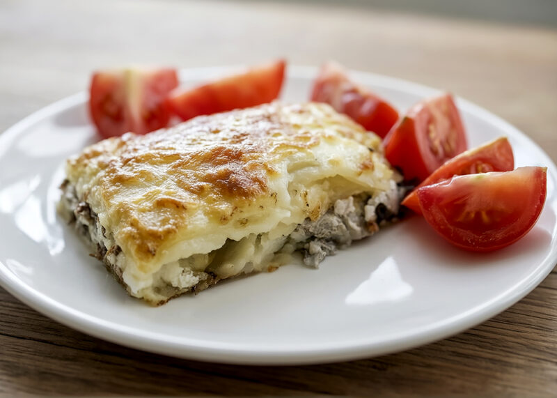 Свинина под картофельной шубой