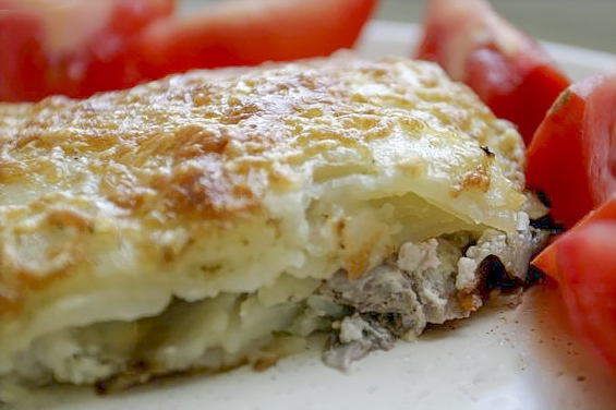 Свинина под картофельной шубой