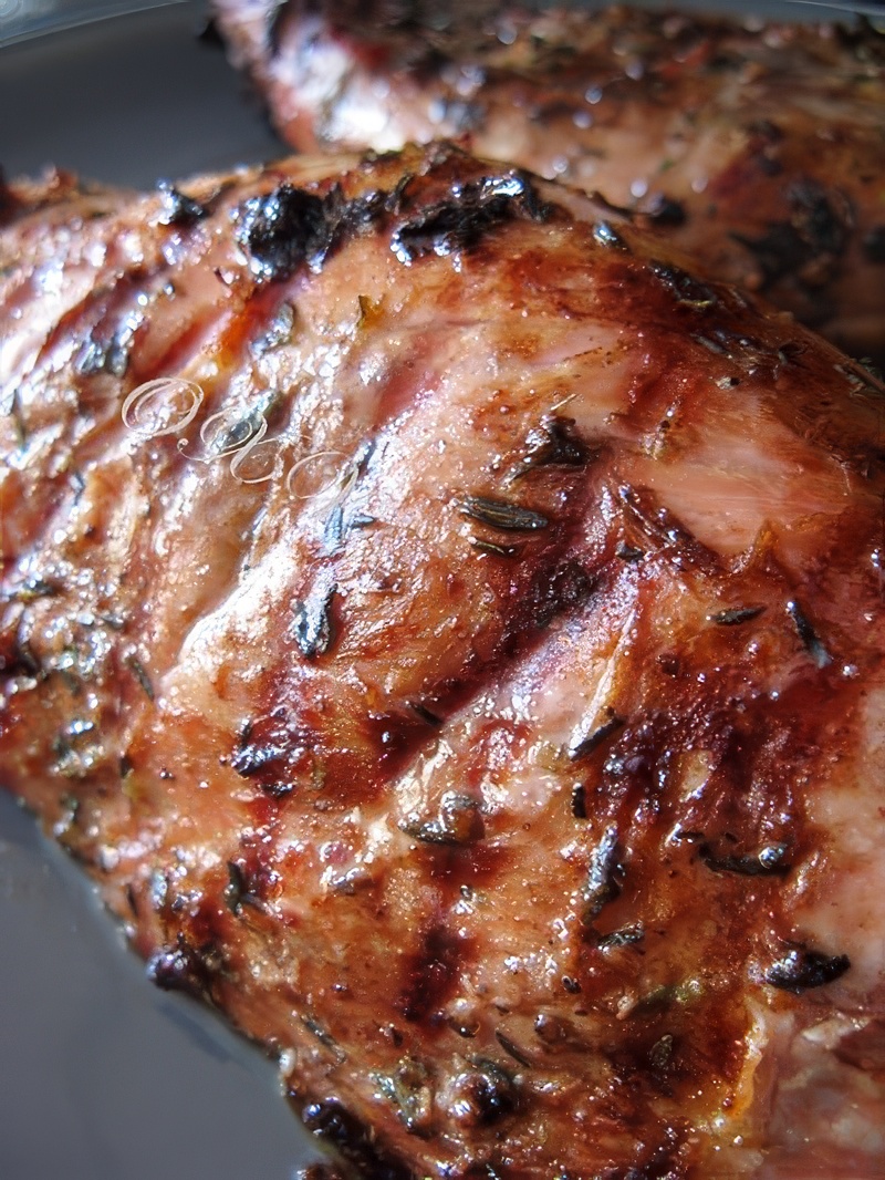 Маринованная свинина на гриле