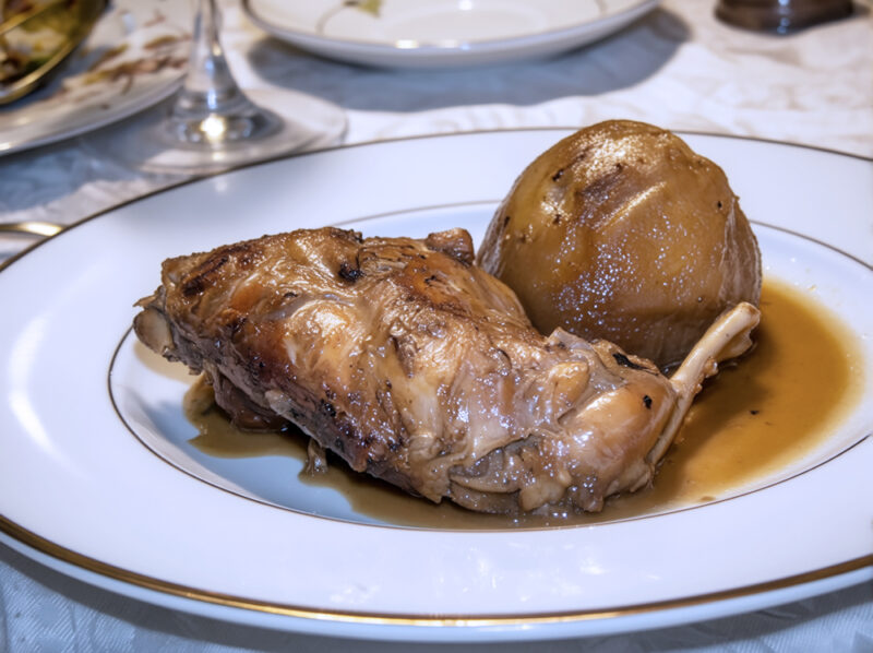 Кролик в сидре (Lapin au cidre)