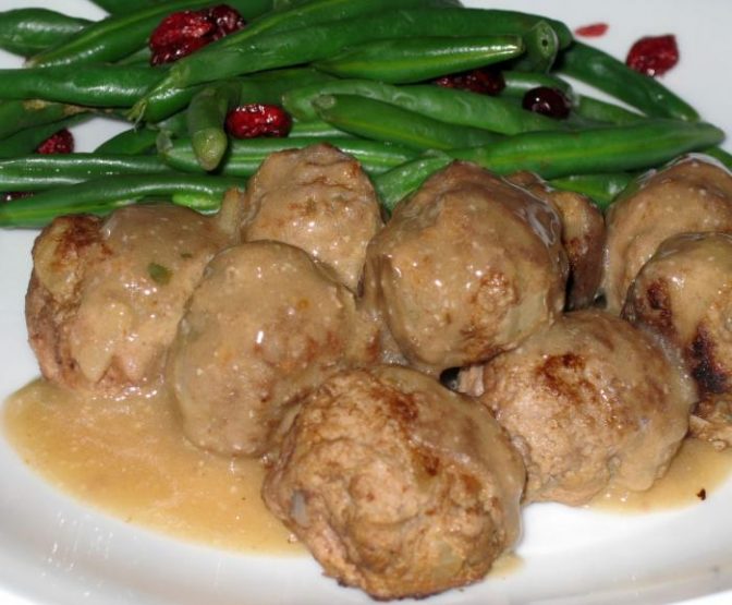 Настоящие шведские тефтельки