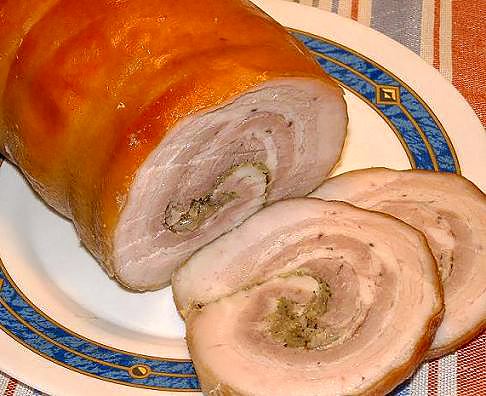 Рулет из свинины
