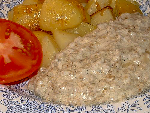 Соус из фарша со сметаной