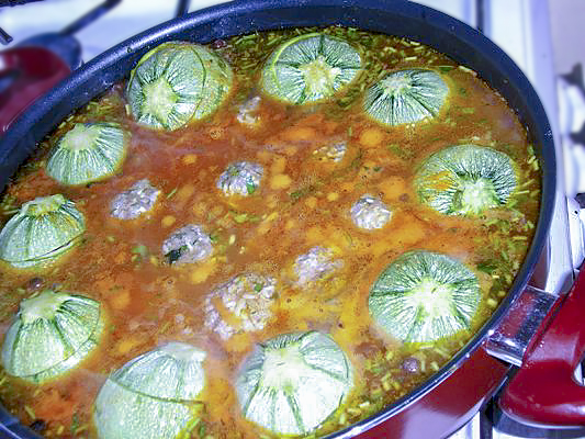 Фаршированные кабачки