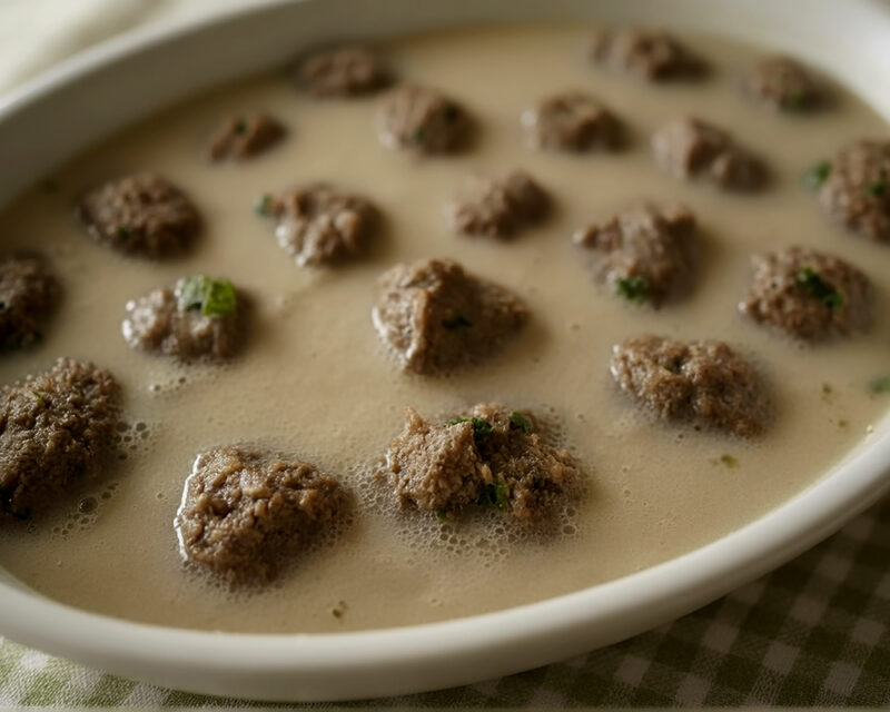Тефтели в сырном соусе