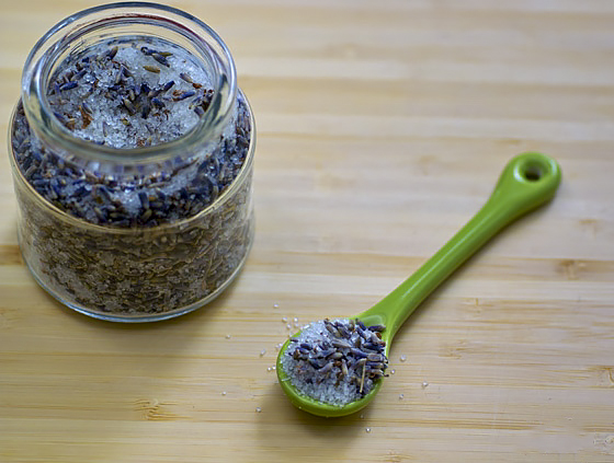 Соль с лавандой