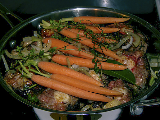 Тушеные бычьи хвосты (Rabo de Toro)