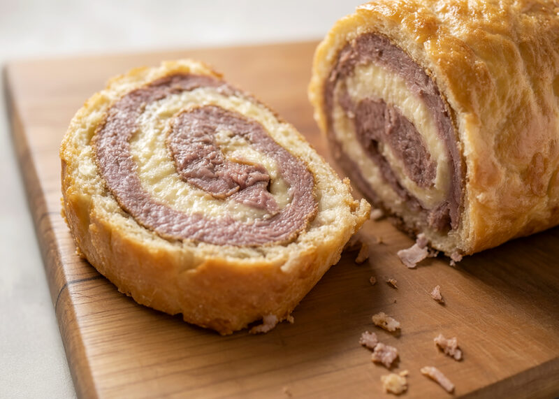 Яично-мясной рулет