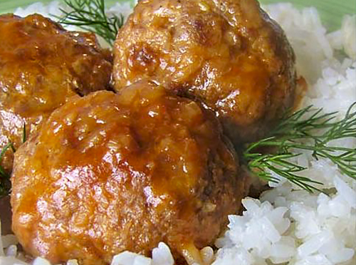 Тефтели с подливой