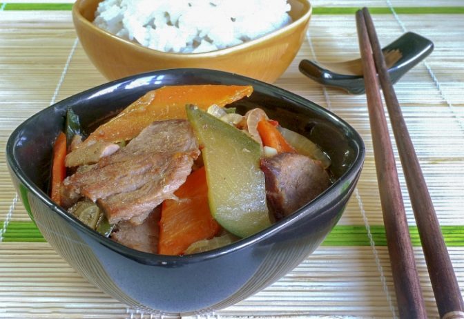 Дважды приготовленная говядина