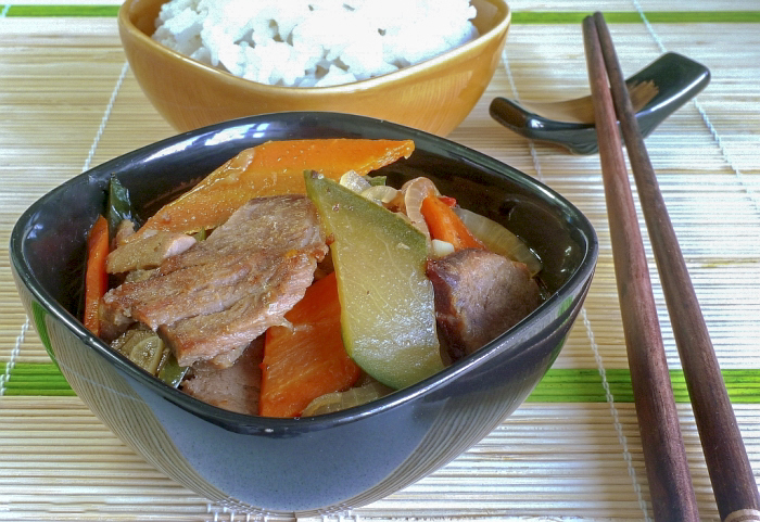 Дважды приготовленная говядина