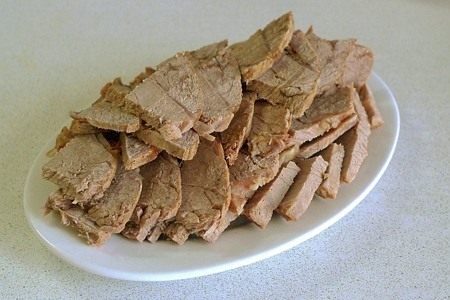 Дважды приготовленная говядина