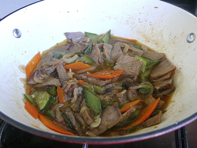 Дважды приготовленная говядина