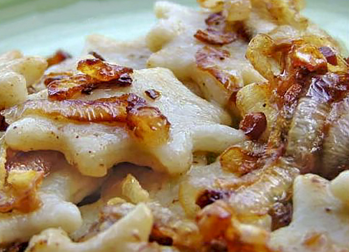 Ленивые вареники из картофельного теста