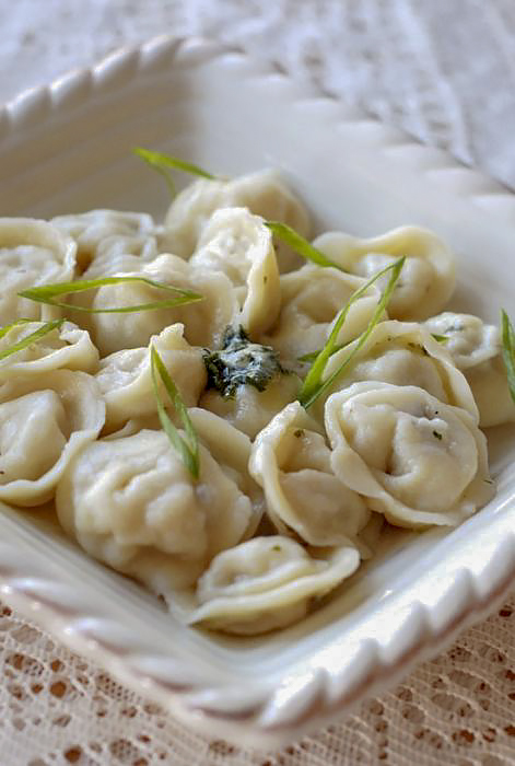 Рыбные пельмени