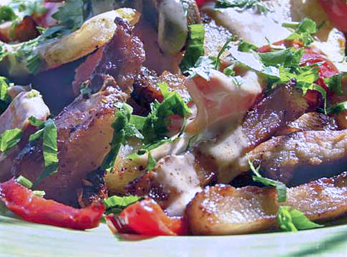 Жаркое с грибами