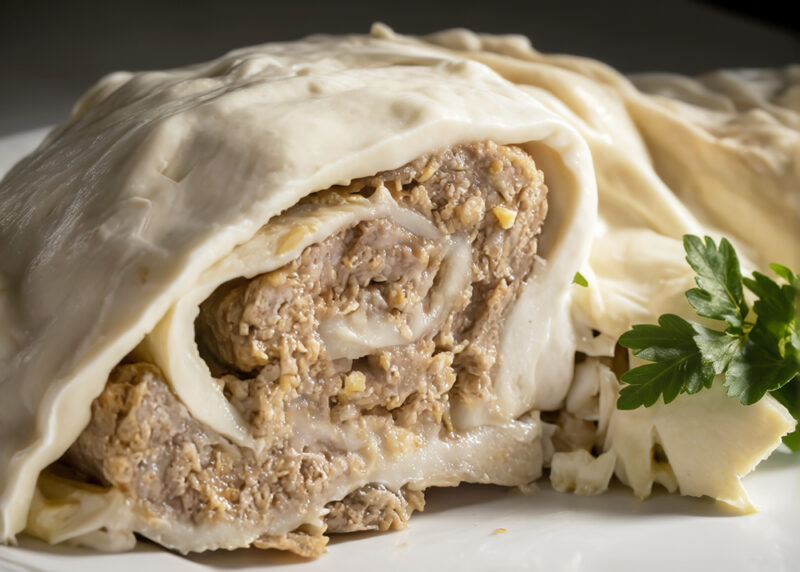 Ханум с мясом и картофелем