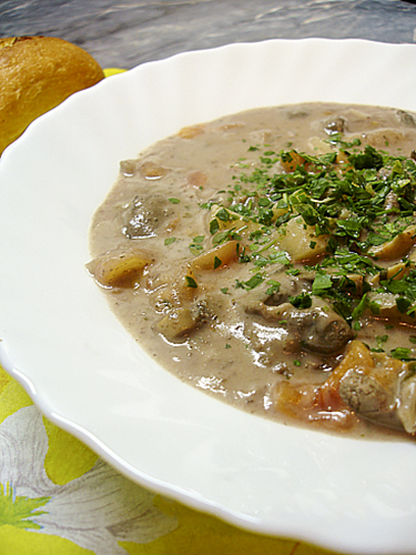 Гуляш из печени