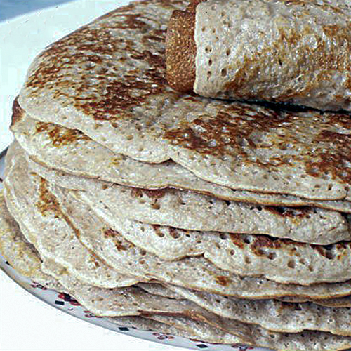 Гречнево-пшеничные блины