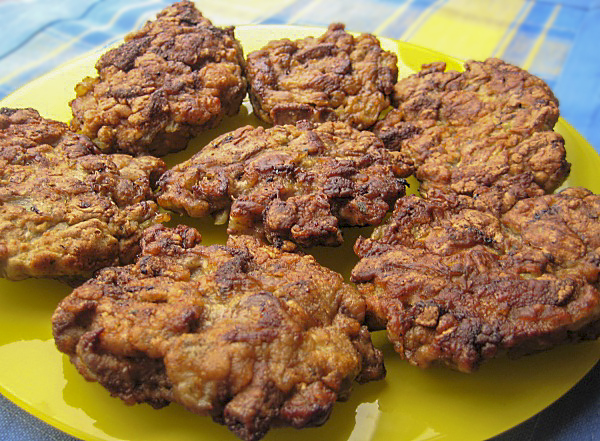 Рубленые котлеты из печени