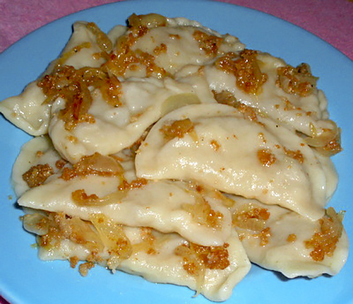 Вареники с квашеной капустой