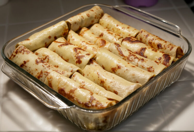 Блинчики с мясом