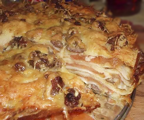 Блинный пирог